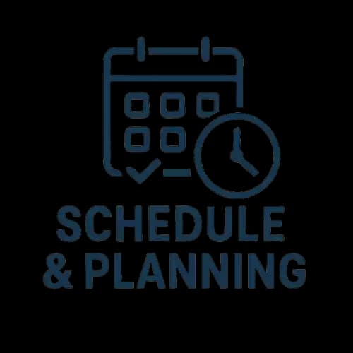 Schedule & Planning