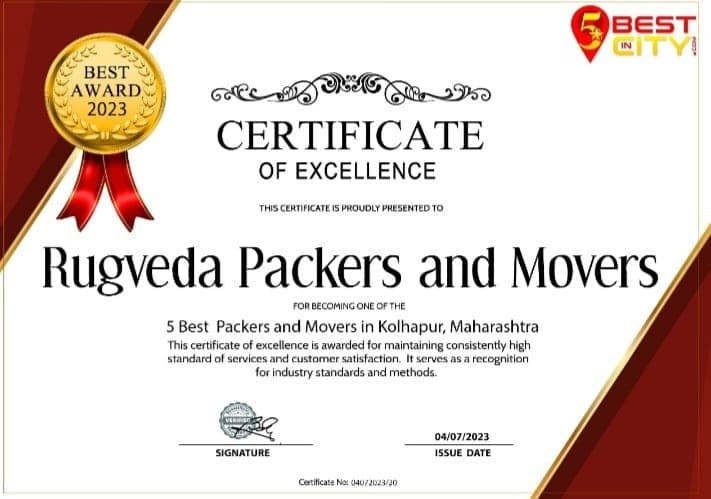 Best in City Award